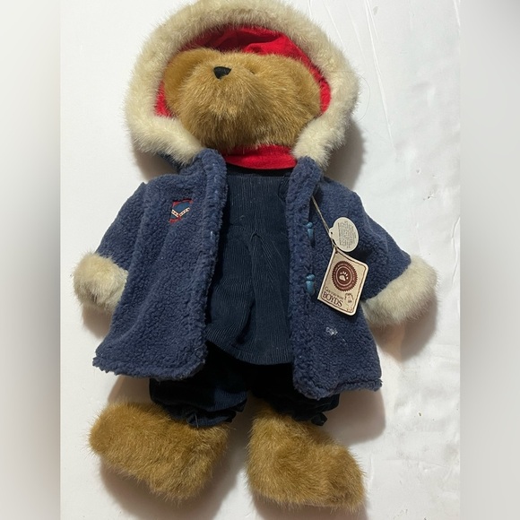 Boyds Bear 904021 Plushed Stuffed 14" Karina Burrbruin with Blue Coat and Hood - Picture 3 of 12